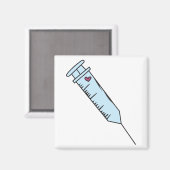 Spritze Magnet (Vorderseite/Rückseite)