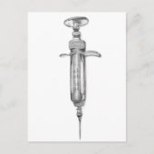 Spritze Postkarte (Vorderseite)