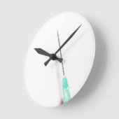 Spritze Runde Wanduhr (Winkel)