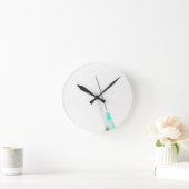Spritze Runde Wanduhr (Zuhause)