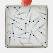 Spritzen 2 ornament aus metall (Vorne)