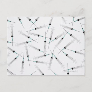 Spritzen 2 postkarte