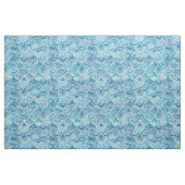 SPRITZEN blaue Aquarell-Meerjungfrau-Skalen Stoff (Fat Quarter (45,7 x 55,9 cm))