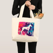 Spritzen der bunten Dänen Jumbo Stoffbeutel (Vorderseite (Produkt))