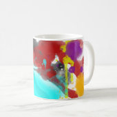 Spritzen der FarbTasse Kaffeetasse (VorderseiteRechts)