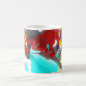 Spritzen der FarbTasse Kaffeetasse (Mittel)