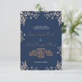 Spritzen - Einladung zur Hochzeit (Stehend Vorderseite)