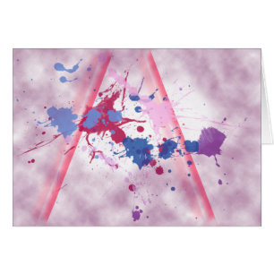 Spritzen-Farbe (Landschaft)