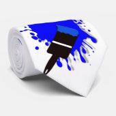 Spritzen-Farben-Krawatte Krawatte (Gerollt)