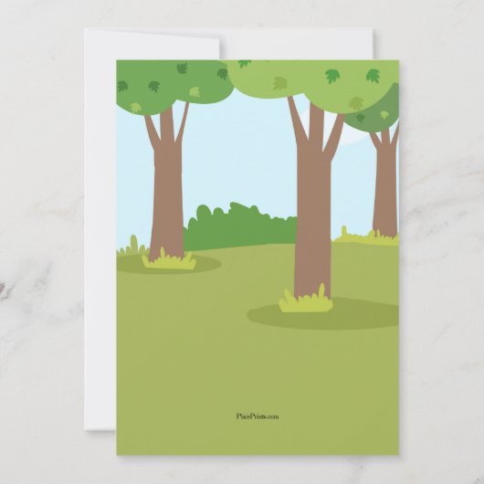 Spritzen-Kampf-Einladung Einladung (Rückseite)