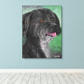 spritzen leinwanddruck (Insitu (Holzboden))