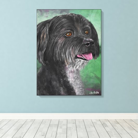 spritzen leinwanddruck (Insitu (Holzboden))