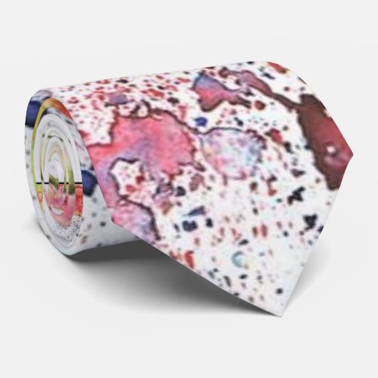 Spritzen, platsch, Spritzen! Krawatte (Gerollt)