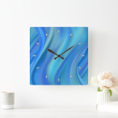 spritzen quadratische wanduhr (Zuhause)