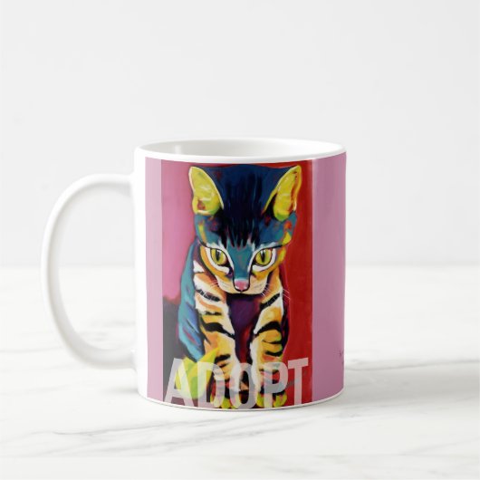 Spritzen Sie ADOPTIEREN Tasse durch Ron-Brände (Links)