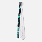 Spritzen-unten abstrakte Krawatte (Rückseite)