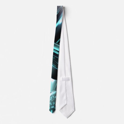 Spritzen-unten abstrakte Krawatte (Rückseite)