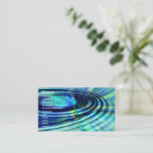 Spritzen-Visitenkarte Visitenkarte (Stehend Vorderseite)