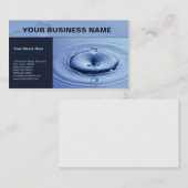 Spritzen-Visitenkarte Visitenkarte (Vorne/Hinten)