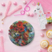 Spritzen von Farbe II Pappteller (Party)