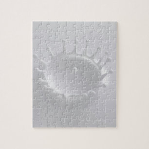 Spritzen von Milch Puzzle