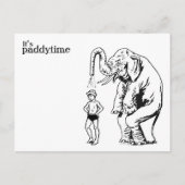 Spritzenbadpostkarte Postkarte (Vorderseite)