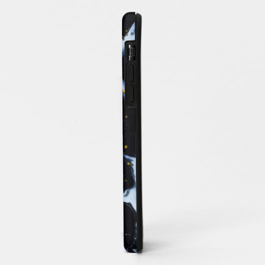 Spritzengehäuse aus weißem und schwarzem Wasser Case-Mate iPhone Hülle (Hinten/Links)