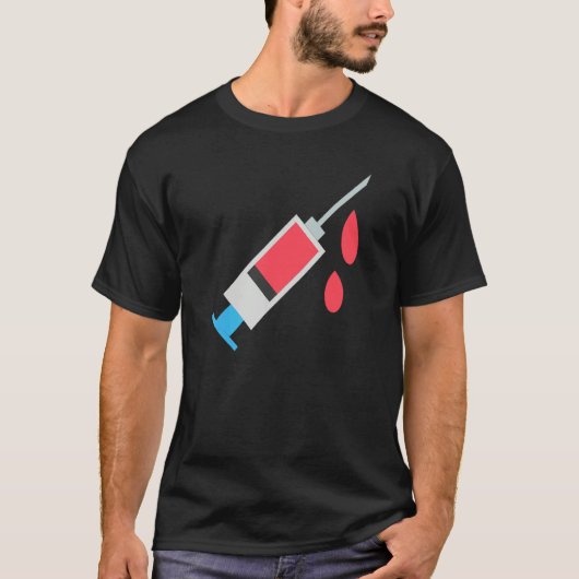 Spritzenimpfungs-Kostüm T-Shirt (Vorderseite)