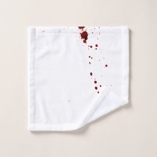 Spritzer an der Mauer Badhandtuch Set (Waschlappen)