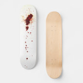 Spritzer an der Mauer Skateboard (Vorderseite)