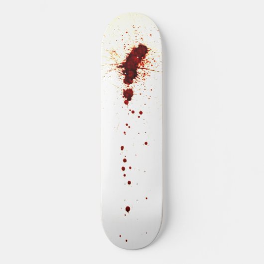 Spritzer an der Mauer Skateboard (Vorderseite)