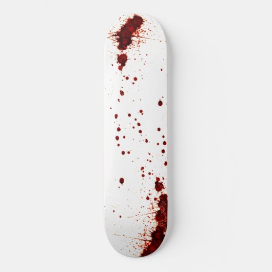 Spritzer an der Mauer Skateboard (Vorderseite)