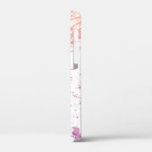 Spritzer Aquarell Foto und Name iPhone 12 Mini Case-Mate iPhone Hülle (Rückseite / Links)