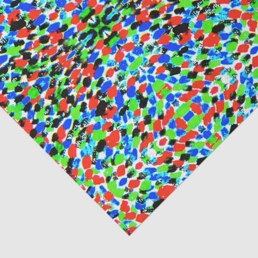 Spritzer art Bright Abstrakt Patternpapier Seidenpapier (Ausschnitt)