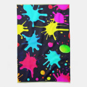 Spritzer Art Burst Geschirrtuch (Vertikal)