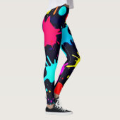Spritzer Art Burst Leggings (Rechts)