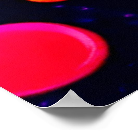 Spritzer Art Burst Poster (Ecke)