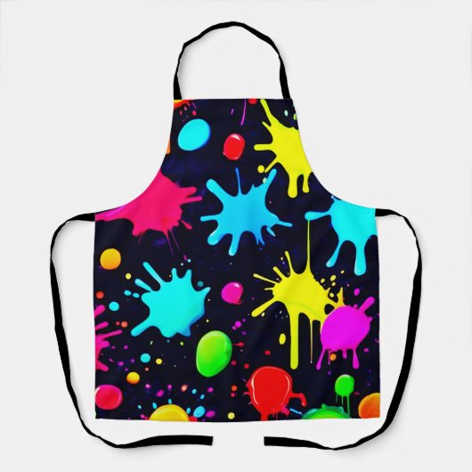 Spritzer Art Burst Schürze (Vorderseite)