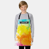 Spritzer Art Multiover Print-Schürze Schürze (Getragen)