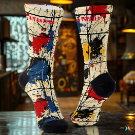 Spritzer Art Socks mit fett abstraktem Design Socken
