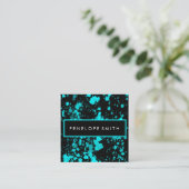 Spritzer Beauty Makeup Artist Quadratische Visitenkarte (Stehend Vorderseite)