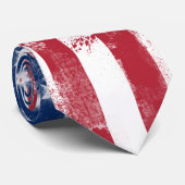 Spritzer bemalt Flagge der USA Krawatte (Gerollt)