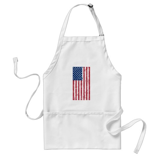 Spritzer bemalt Flagge der USA Schürze (Vorne)