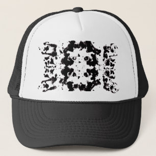 Spritzer Black and White Trucker Hat Truckerkappe