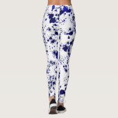Spritzer - Blau Leggings (Rückseite)