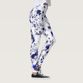 Spritzer - Blau Leggings (Rechts)