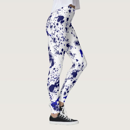 Spritzer - Blau Leggings (Rechts)
