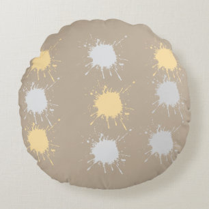 Spritzer Burst Rundes Kissen