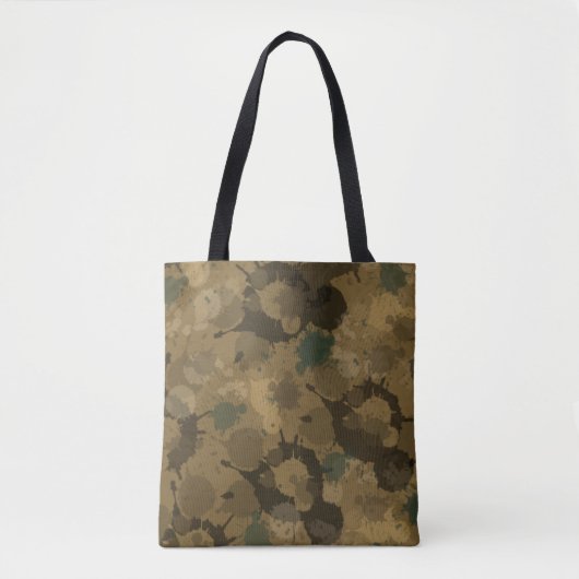 Spritzer Camouflage Pattern Tasche (Vorderseite)