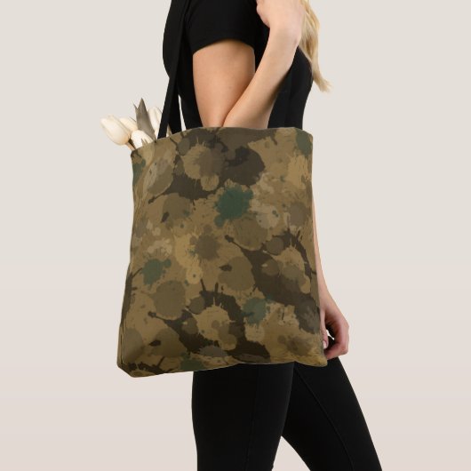 Spritzer Camouflage Pattern Tasche (Von Nahem)